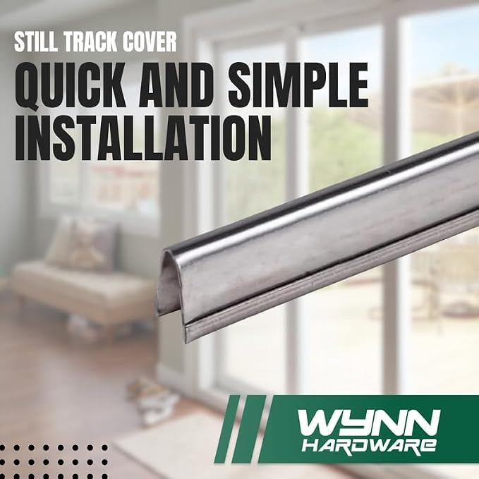 Sliding Door Repair Track Cover Repair Worn Damaged Sliding Glass Door Repair - Image 6