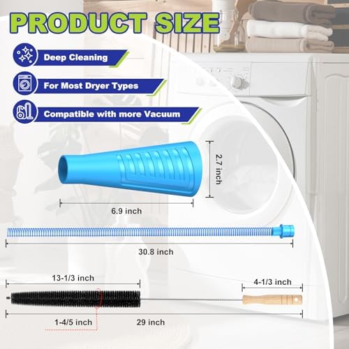 Sealegend 2Pcs Dryer Vent Cleaner Kit - Image 6