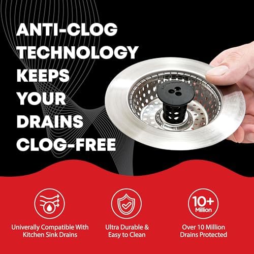 SinkShroom Revolutionary Clog-Free Sink Strainer Basket - Image 6