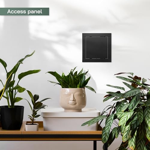 Vent Systems 6 x 6 Inch Anthracite ABS Plastic Access Panel - Image 5