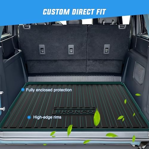 Nilight Cargo Mats for Ford Bronco 4 Door - Image 2