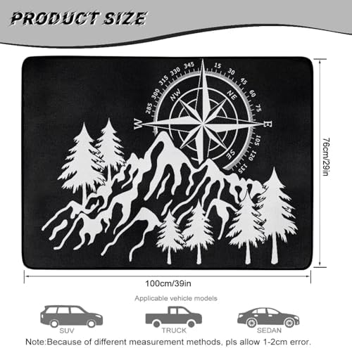 Compass Mountain Friendly Trunk Mat 29"x39" - Image 7