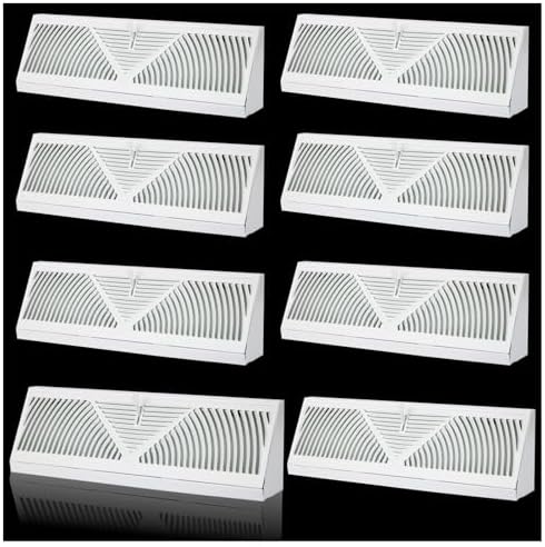 8PK 18 inch Baseboard Register Vent by EXCELFU