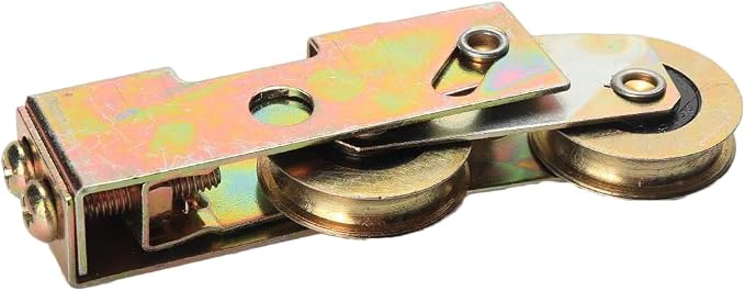 2 Pack Sliding Patio Door 1-1/4 Inch Tandem Roller Assembly, Steel Ball Wheel - Image 7
