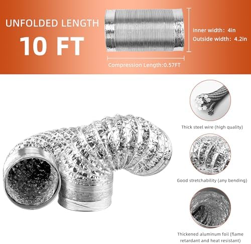 AMI PARTS TDIDVKZW Indoor Dryer Vent Kit - Image 5