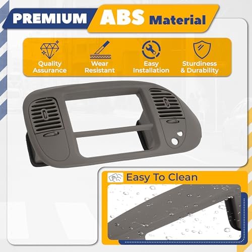 Center Dash Radio A/C Air Vent Cover Compatible - Image 4
