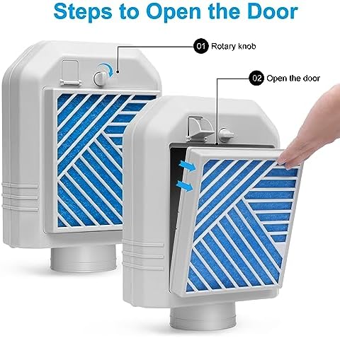 Indoor Dryer Vent, Indoor Dryer Vent Kit NO WATER Designed Safty Reminder - Image 5