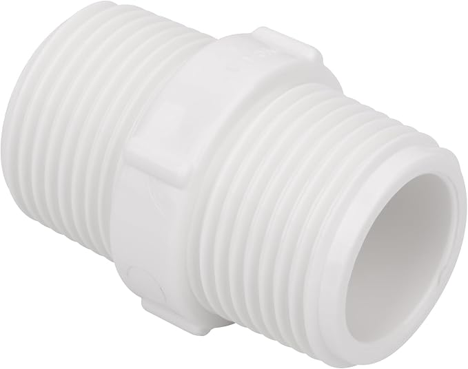 20Pack 1 Inch PVC Nipple Male Thread Coupling Adapter Connector - Image 4