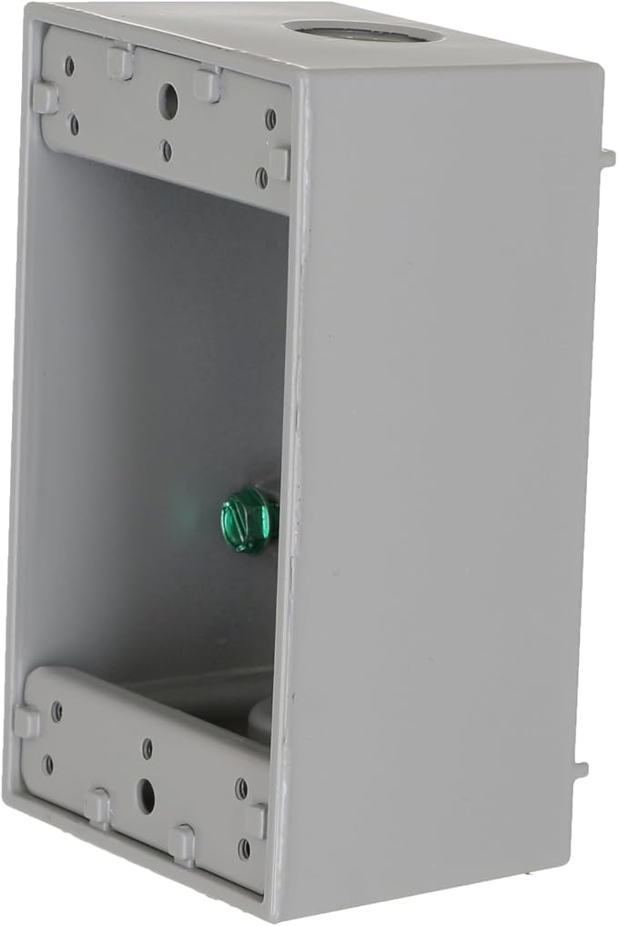 BELL 1-Gang Weatherproof Box, Three 1/2 in. Threaded Outlets, NEMA 3R, UL Listed - Image 3
