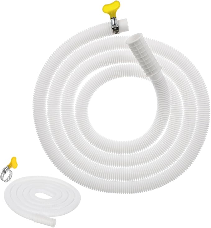 IMIKEYA 2pcs Washing Machine Drain Hose Flexible Air Conditioner Drainage Tube - Image 8