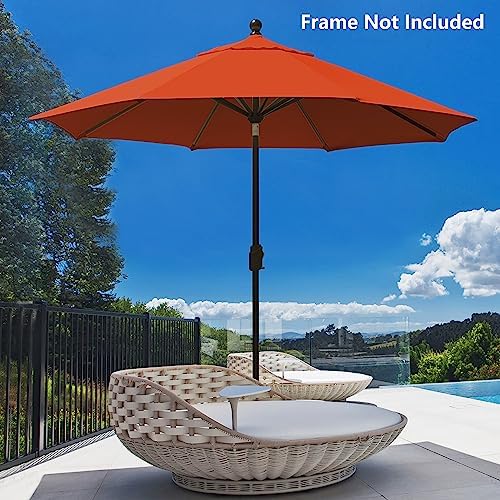 EliteShade USA 9FT Patio Umbrella Replacement Covers 8 Ribs Market Umbrella - Image 5