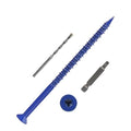 CHENGFIX Concrete Screws Kit, 5 Sizes, Flat Head, Torx Drive, by Unknown