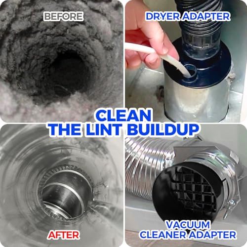 Holikme 35FT Dryer Vent Cleaner Kit 58Pcs - Image 3