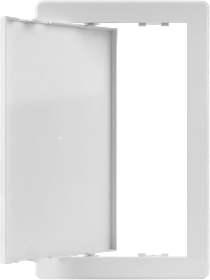 6x10 Inch White Access Panel for Drywall – ABS Plastic Square Wall, Ceiling - Image 9