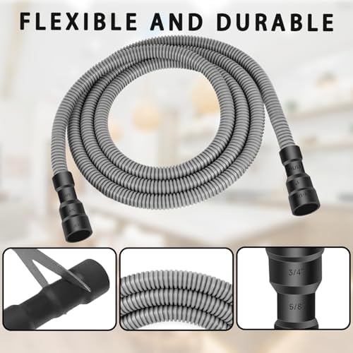 Universal Dishwasher Drain Hose, 10 Ft Dishwasher Discharge Hose Extension - Image 5