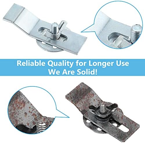 Enhon Sink Clips Kit 12 Pack, Undermount Sink Clips, Sink Mounting Kit Bracket - Image 3