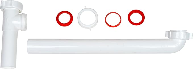 Plumb Pak 125A-16WK End Outlet Continuous Waste Direct Connect, 1.5 x 16 Inch - Image 2