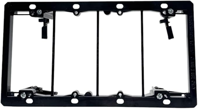 iMBAPrice 4-Gang Low Voltage Mounting Bracket, Non-Metallic, - Image 6