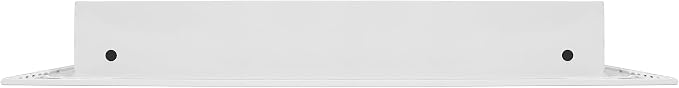 BUILDMART - 12x12 Modern AC Vent Cover - Decorative White Aluminum Air Vent - - Image 3