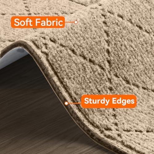 Stair Treads for Wooden Steps 18 PCS Non Slip Stair Rugs Khaki - Image 2