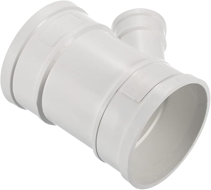 PATIKIL 4" to 2" Wye Pipe Fitting, Y-Shape Splitter Duct Hose Connector - Image 4