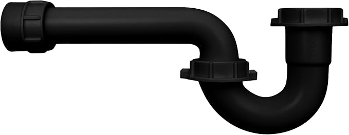 1-1/2 Inch P-Trap Kit, Polypropylene Tubular by JBProducts