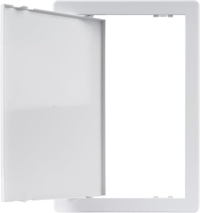 8x12 Inch White Access Panel for Drywall – ABS Plastic Square Wall, Ceiling - Image 9