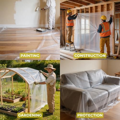 Plastic Sheeting Long, 6 Mil - Image 6