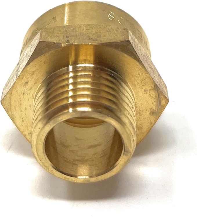 Cascada 3/4" G Thread Female to 1/2" NPT Thread Male Pipe Fitting Adapter - Image 7