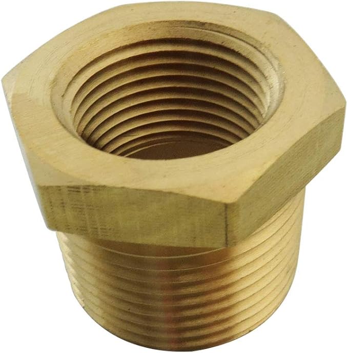 Brass Pipe Fitting Hex Bushing Assortment Kits NPT Male Pipe to NPT Famale Pipe - Image 4