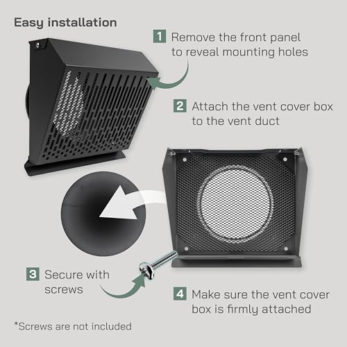 Vent Systems 6" Inch Exhaust Vent Cover - Image 4