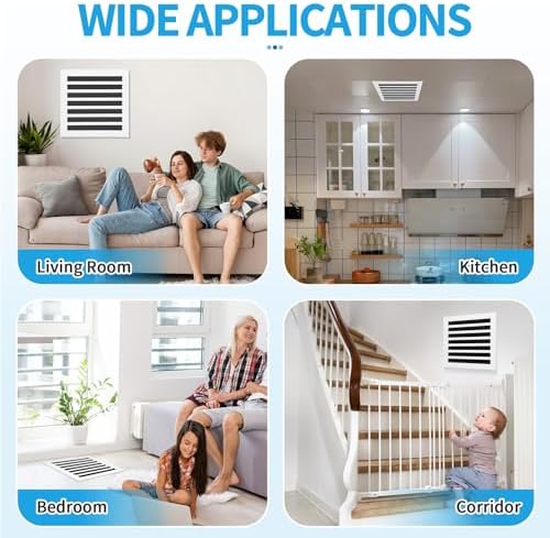 14x14 Modern AC Vent Cover, Decorative Air Vent Register Grille - Image 6