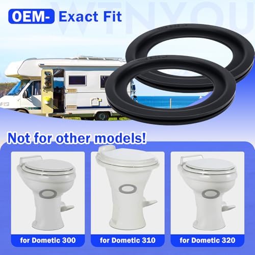 RV Toilet Seal and 3 Inch Toilet Flange Kit - Image 5