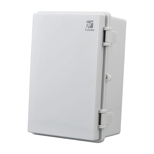 IP67 Waterproof Junction Box for Outdoor, 11.4"x7.5"x5.5" | Heavy Duty ABS by Tulabu