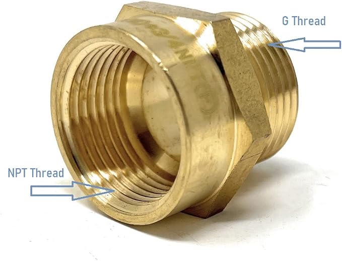 G Thread Male to NPT Female Adapter | Lead-Free)) - Image 4