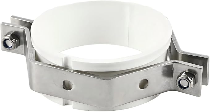 QiiMii 4" Hexagon Tube Hanger Stainless Steel SS304 by QiiMii