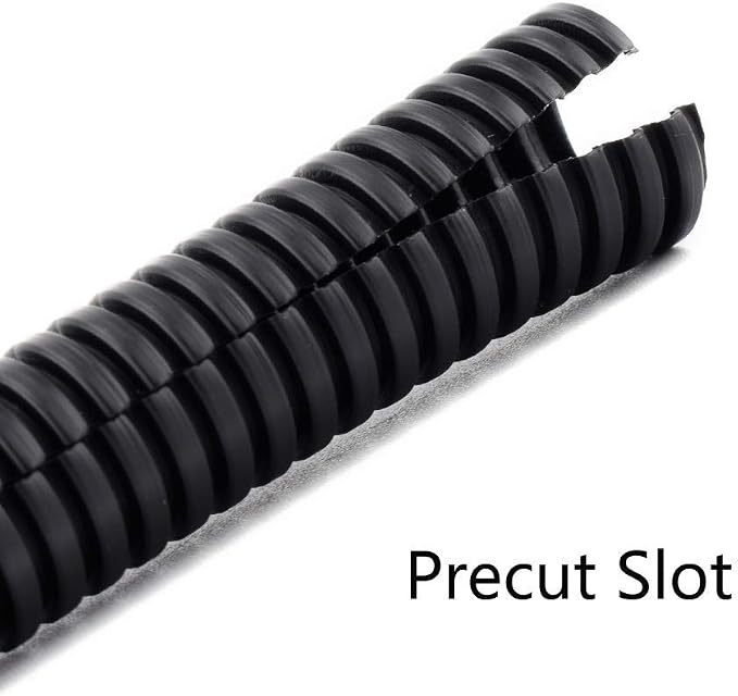 ZhiYo 20FT 5/8" Wire Loom Split Tubing Auto Wire Conduit Flexible Cover | Auto - Image 5