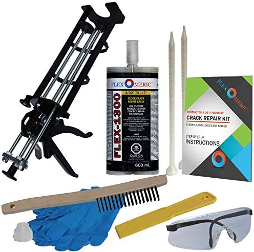 Concrete Floor Crack Repair Kit by Flexomeric+Crack+Repair+Products