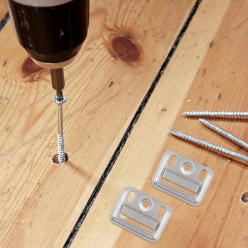 100pcs Stainless Steel Z-Clips, Durable Wall Panel Buckle Clamps - Image 5