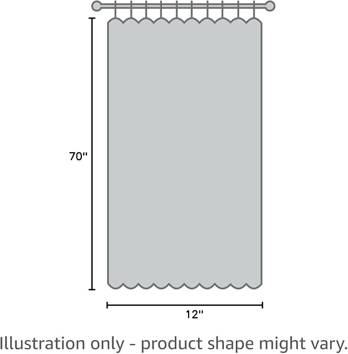 Muamar Side Curtains, Small Window Curtains, Privacy Shades - Image 8