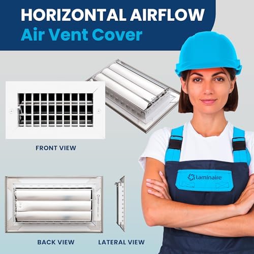 6" x 4" Duct Hole Adjustable Vent Cover - Image 2