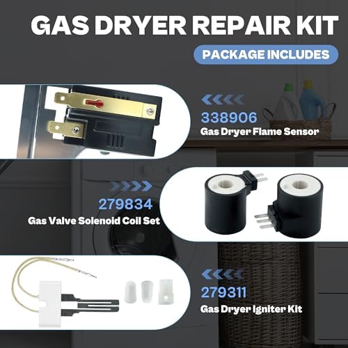 【Upgraded 】Gas Dryer Repair Kit - Image 5