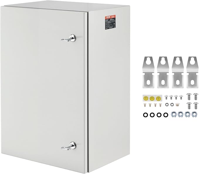 VEVOR Steel Elеctrical Boх 24'' x 16'' x 12'' Electrical Eոclosure Bоx by VEVOR