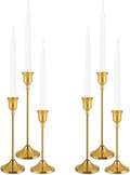 Candlestick Holders, Brass Gold Candle Holders by Tunyet