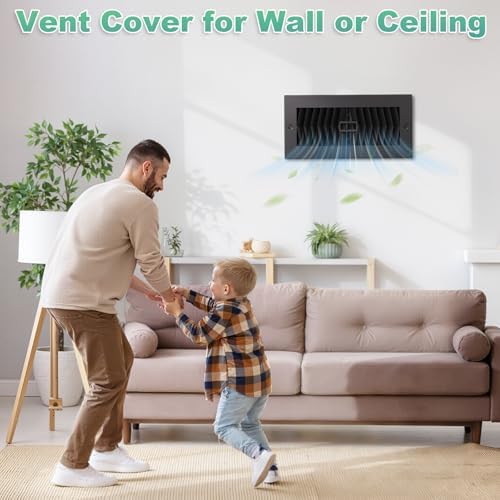 4x10 Floor Vent Cover 6-Pack Heavy Duty Floor Register - Image 4