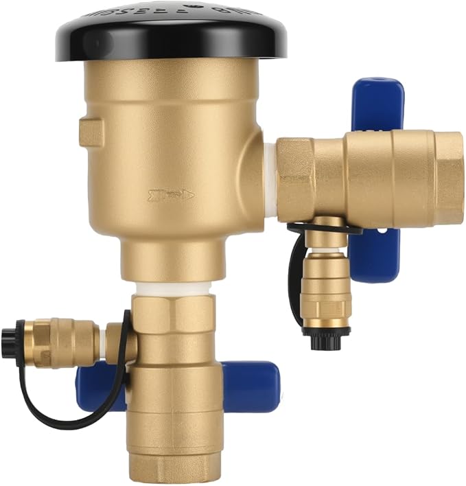 MEASUREMAN 3/4" Pressure Vacuum Breaker Assembly, Heavy-Duty Bronze Backflow - Image 2