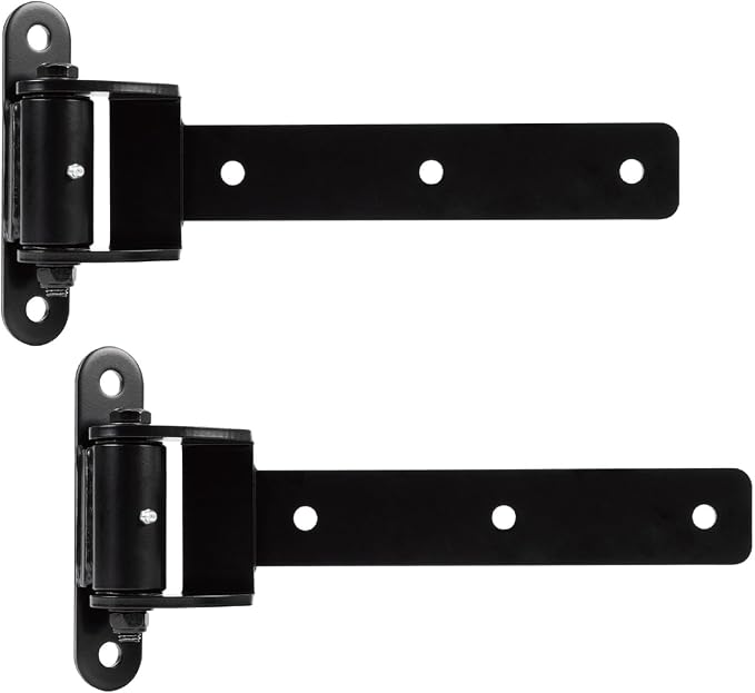 Heavy Duty Bolt on Weld on Cranked Roller Bearing 13" Strap Hinges by Unknown