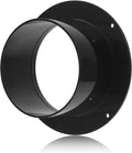 4" Duct Connector Flange, Dryer Vent Wall Plate, Duct Vent Flange | Sturdy ABS by HOXHA