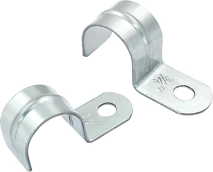 Biaungdo M25 Rigid Pipe Strap, 1 Inch, Zinc Plated Steel, Heavy Duty Conduit by Biaungdo