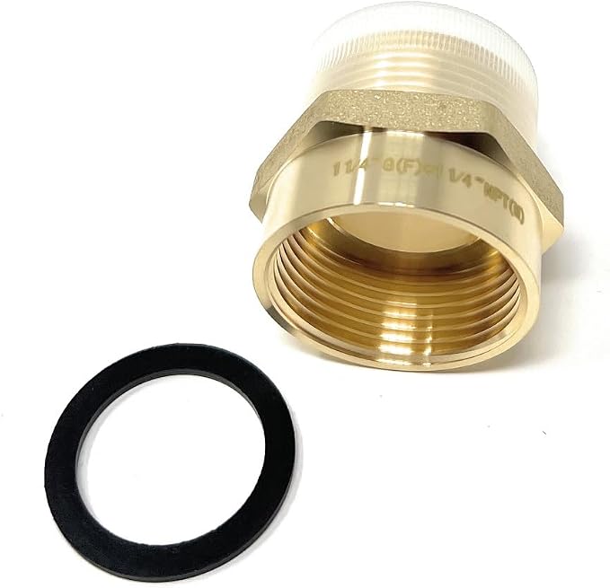 Cascada G Thread to NPT Thread Pipe Fitting Adapter - Image 2